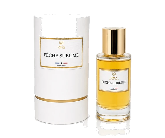 Pêche Sublime eau de parfum with packaging