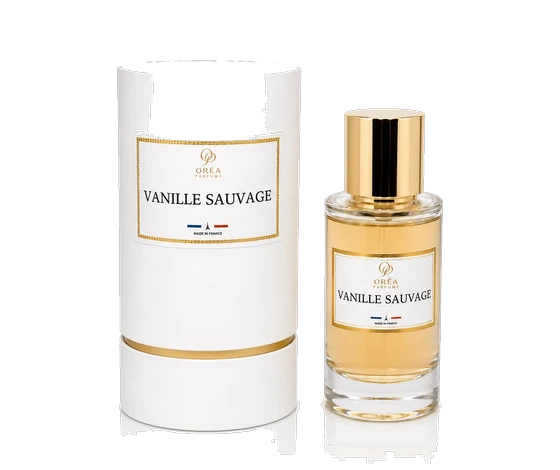 Vanille Sauvage eau de parfum with packaging