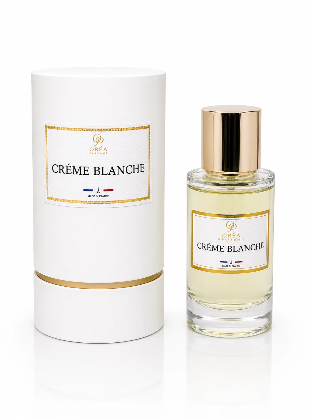 Créme Blanche eau de parfum bottle